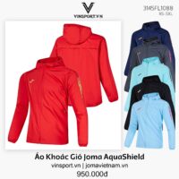 Áo Khoác Gió Joma AquaShield 3145FL1088 nhiều màu