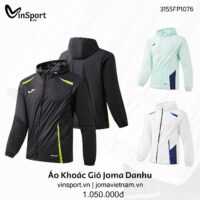 Áo Khoác Gió Joma Danhu 3155FP1076 Mũ Liền Nhẹ Thoáng Chống Nước