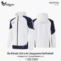 Áo Khoác Gió Joma Softshell 3156FP1156 Lót Lông