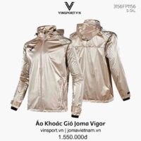 Áo Khoác Gió Joma Vigor 3156FP1156 Màu Ánh Kim
