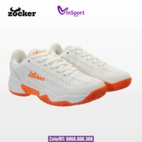 Giày Pickleball Zocker Aspire 2 Màu Size Nam Nữ Bán Chuyên Chính Hãng màu đỏ