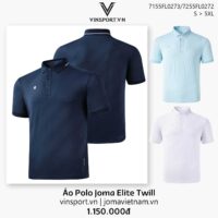 Áo Polo Joma Elite Twill 7155FL0273 nhiều màu