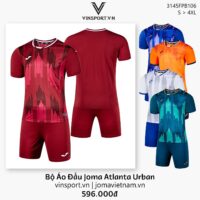 Áo Bóng Đá Joma Atlanta Urban 3145FPB106 – Bộ Đồ Thi Đấu Họa Tiết Kiến Trúc Ý nhiều màu