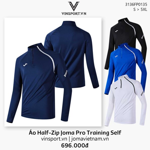 Áo Half-Zip Joma Pro Training Self 3136FP0135 nhiều màu