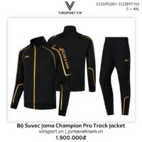 Bộ Nỉ Suvec Joma Champion Pro Track Jacket nhiều màu