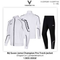 Bộ Nỉ Suvec Joma Champion Pro Track Jacket nhiều màu