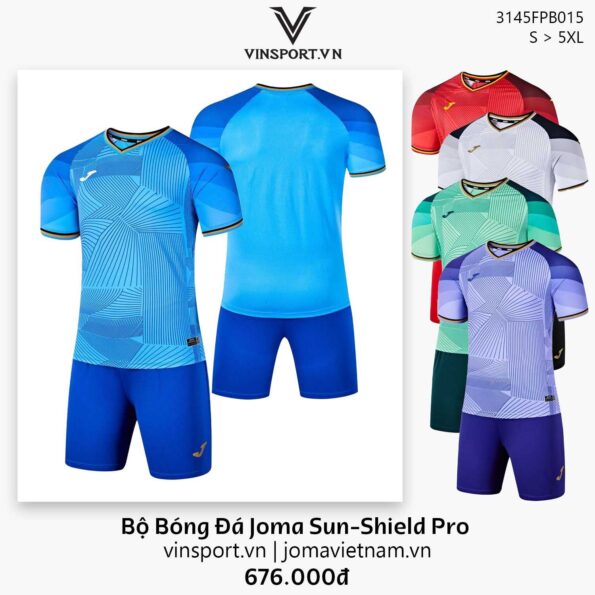 Bộ Quần Áo Bóng Dá Joma Sun-Shield Pro 3145FPB015 Nhiều Màu