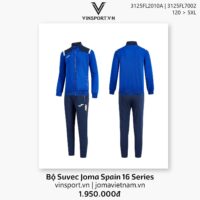 Bộ quần áo suvec thu đông joma Spain 16 Series 3125FL2010A 3125FL7002