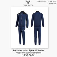 Bộ quần áo suvec thu đông joma Spain 16 Series 3125FL2010A 3125FL7002