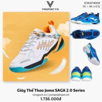 Giày Thể Thao Joma SAGA 2.0 Series 3136XP4008 Nam Nữ Trẻ Em Người Lớn