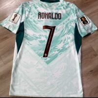Áo Bóng Đá Bồ Đào Nha World Cup 2026 sân khách trước