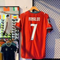 Áo Bóng Đá Bồ Đào Nha World Cup 2026 Sân Nhà Đỏ (3)