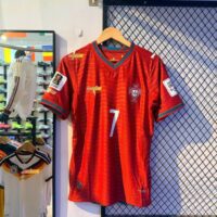 Áo Bóng Đá Bồ Đào Nha World Cup 2026 Sân Nhà Đỏ (3)