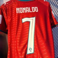 Áo Bóng Đá Bồ Đào Nha World Cup 2026 Sân Nhà Đỏ (3)