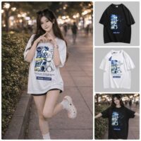 Áo thun Gấu Nasa Nam Nữ 100% Cotton CC 260gsm (1)