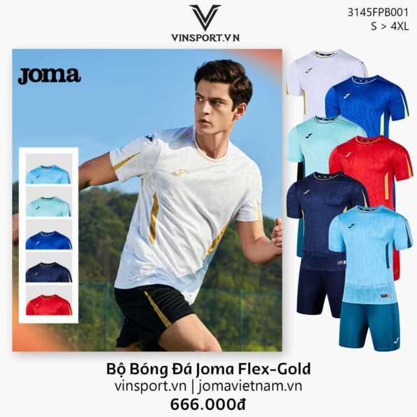 Bộ Bóng Đá Joma Flex-Gold 3145FPB001