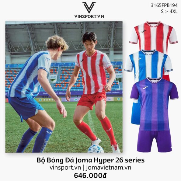 Bộ Quần Áo Đấu Joma Hyper 26 Series Nhiều Màu 3165FPB194 (3)