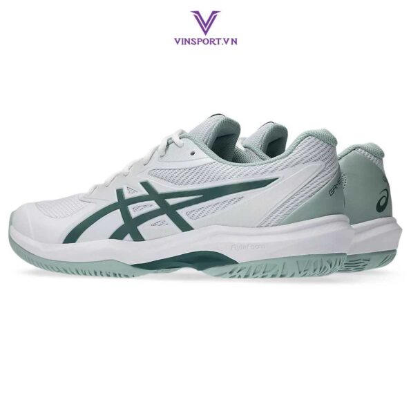 Giay Tennis Asics GEL GAME 9 FF Xam Trang Chinh Hang 7