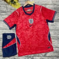 Áo Đấu Đội Tuyển Anh Sân Khách World Cup 2026 – Sắc Đỏ Kiêu Hùng (2)