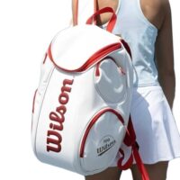 Ba Lô Thể Thao Wilson Tennis & Pickleball 100 Năm màu đỏ trắng (8)