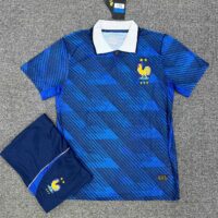 Bộ Quần Áo Bóng Đá Quốc Gia Pháp World Cup 2026 Màu Xanh Player (3)