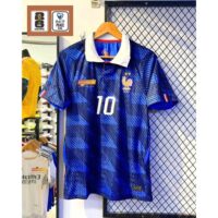 Bộ Quần Áo Bóng Đá Quốc Gia Pháp World Cup 2026 Màu Xanh Player (3)