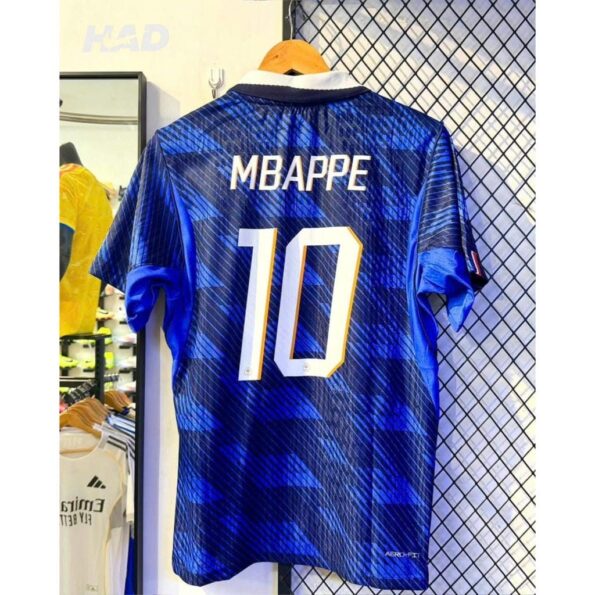 Bộ Quần Áo Bóng Đá Quốc Gia Pháp World Cup 2026 Màu Xanh Player mbappe 10