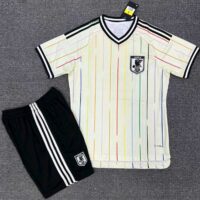 Bộ quần áo bóng đá nhật bản Japan vàng be sọc cam hồng xanh vnafg (3)