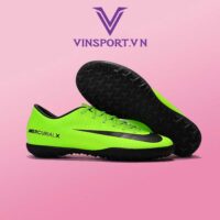 Giày Bóng Đá Nike Mercurial Vic 6 Xanh Lá Vạch Đen TF