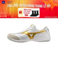 Giày Đá Bóng Morelia Sala Elite TF Da Mềm, Bám Sân Cực Tốt màu trắng vàng (1)