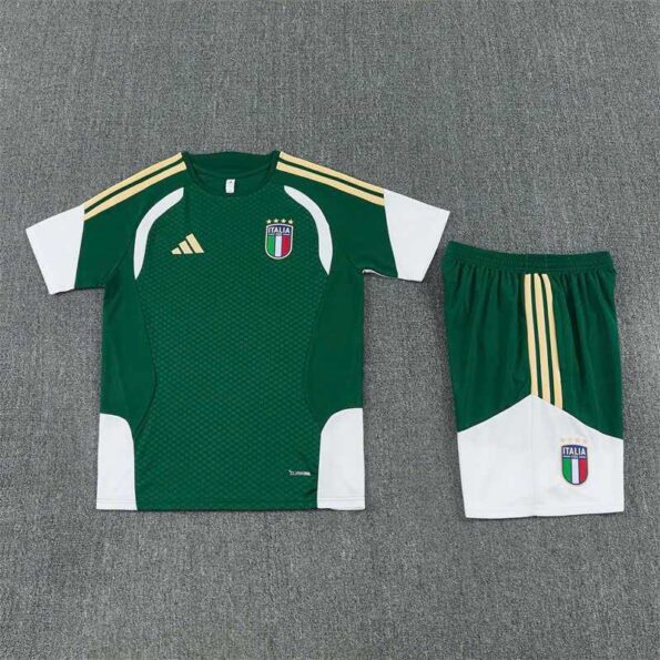 [Player] Bộ Quần Áo Bóng Đá Italia Xanh World Cup 2026 Cao Cấp