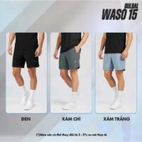 Quần Short Thể Thao Nam Bulbal Waso 15 Chất Vải Nhẹ Thoáng Đàn Hồi (2)