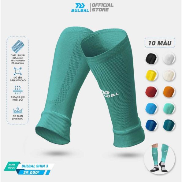 Tất Vớ Ống Bóng Đá Bulbal Shin 3 (1 Đôi) Bảo Vệ Bắp Chân Ống Đồng Thể Thao Đương Đại (9)