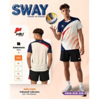 Quần áo bóng chuyền Riki Sway chính hãng, thấm hút tốt nhiều màu xanh đỏ tím (3)