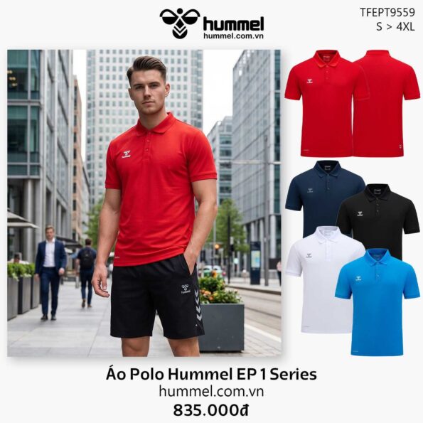Áo Polo Hummel EP 1 Series TFEPT9559