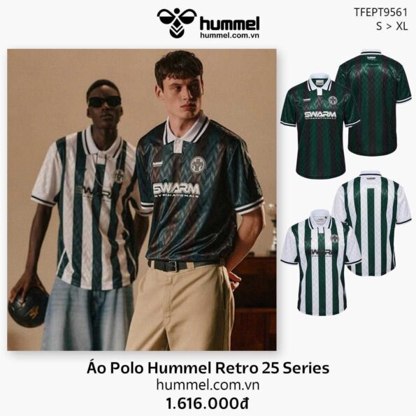 Áo Polo Hummel Retro 25 Series TFEPT9561
