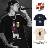 Áo Vớ Vẩn Justin Bia Bọt Bieber Oversize hài hước (6)