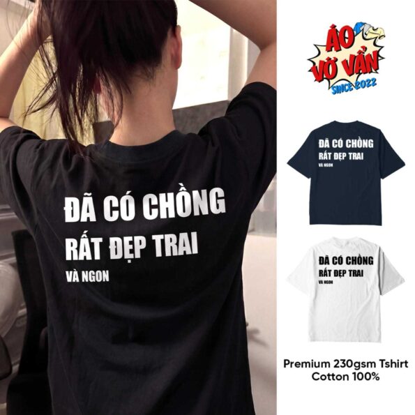 Áo thun Đã Có Chồng Rất đẹp trai và Ngon (9)