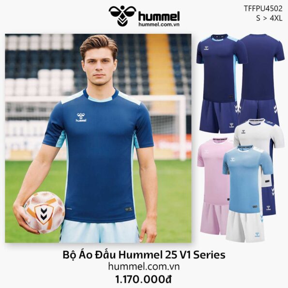 Bộ Áo Đấu Hummel 25 V1 Series TFFPU4502