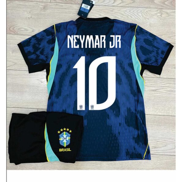 Bộ Quần Áo Bóng Đá Brazil world cup 2026 sân khách màu xanh (3)