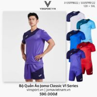 Bộ Quần Áo Đá Bóng Joma Classic V1 Series 3135FPB022 nhiều màu