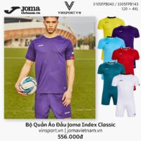 Bộ Quần Áo Đấu Joma Index Classic 3105FPB043 nhiều màu