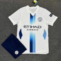 Manchester City mùa giải 2026-2027 Màu Trắng Hoạ Tiết Xanh (4)