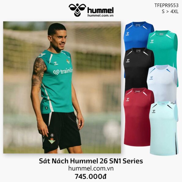 Sát Nách Hummel 26 SN1 Series TFEPR9553 Thể Thao Cao Cấp