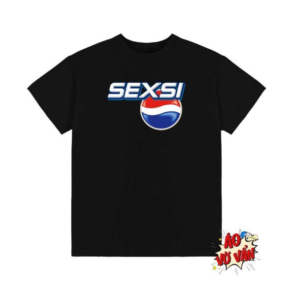 áo thun Sexsi Pepsi Lady màu đen hiệu vớ vẩn
