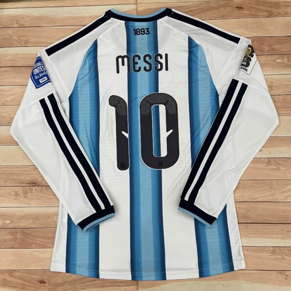 Áo Argentina Player WC 2026 Tay Dài Sân Nhà World Cup (3)