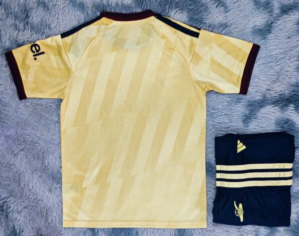 Áo Bóng Đá Arsenal Third 2026 vàng full logo (6)
