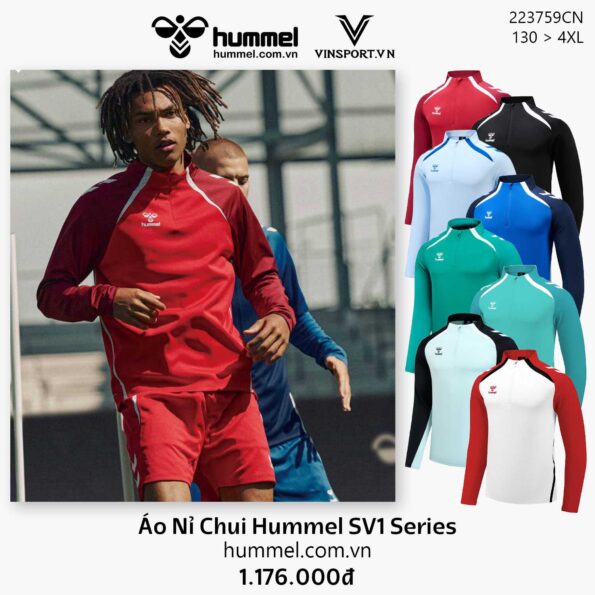 Áo Nỉ Chui Hummel SV1 Series 223759CN nhiều màu