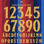 Bộ quần áo bóng đá barca FC Barcelona mùa giải 2026-2027 sân nhà đỏ xanh full logo (5)