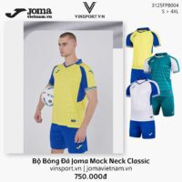 Bộ Bóng Đá Joma Mock Neck Classic nhiều màu 3125FPB004